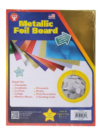 Hygloss - Metallic Foil Board
