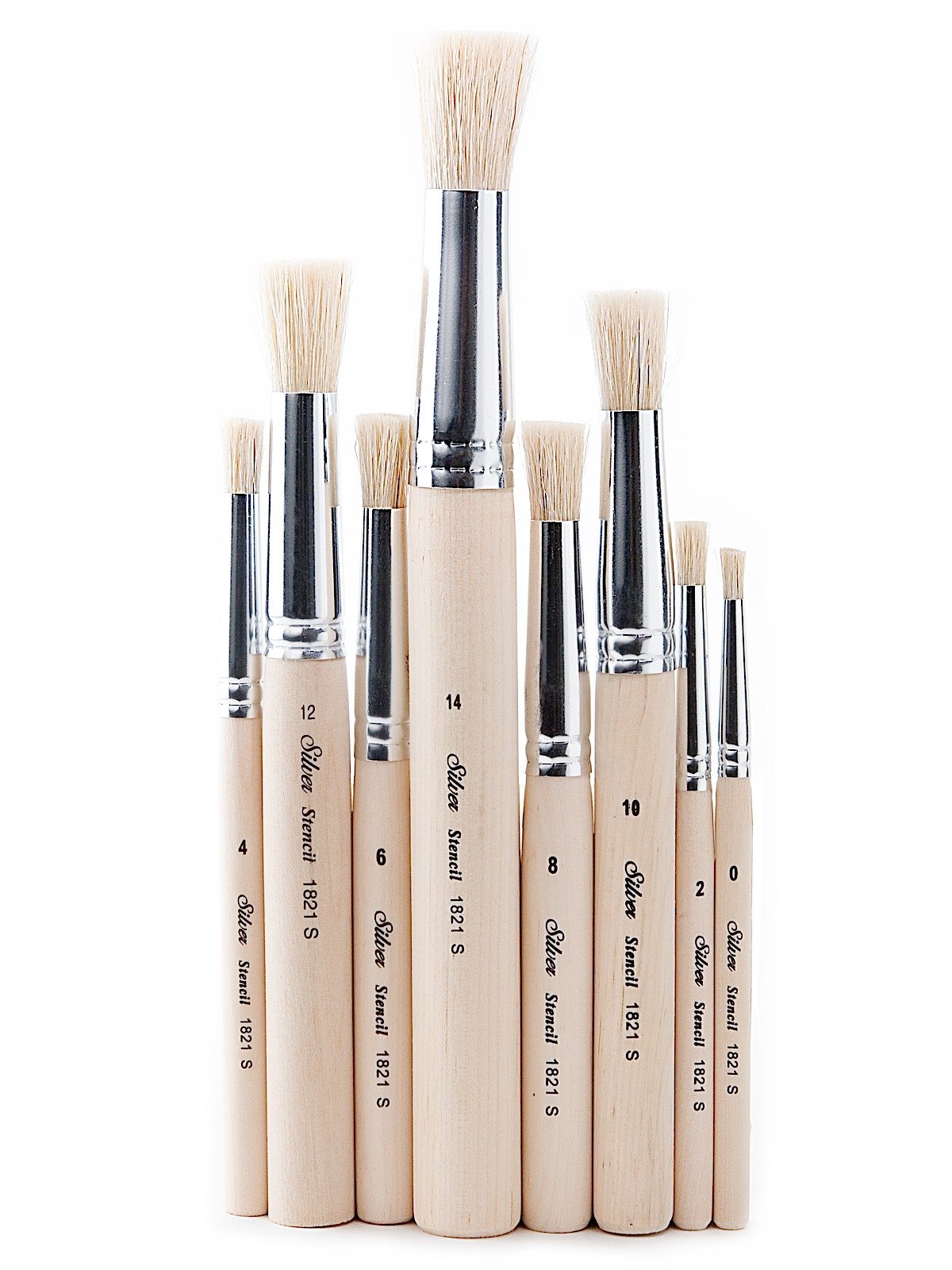 Silver Brush - Series 1821S Stencil Hog Bristle Brush