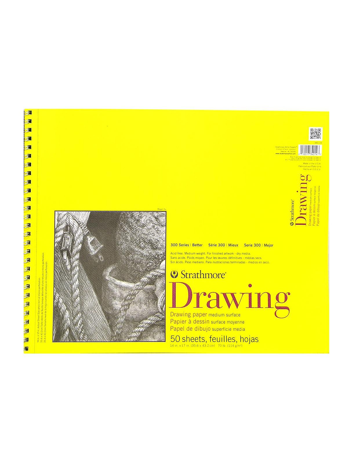 Strathmore - Canvas Paper Pad - 300 Series - 9 x 12