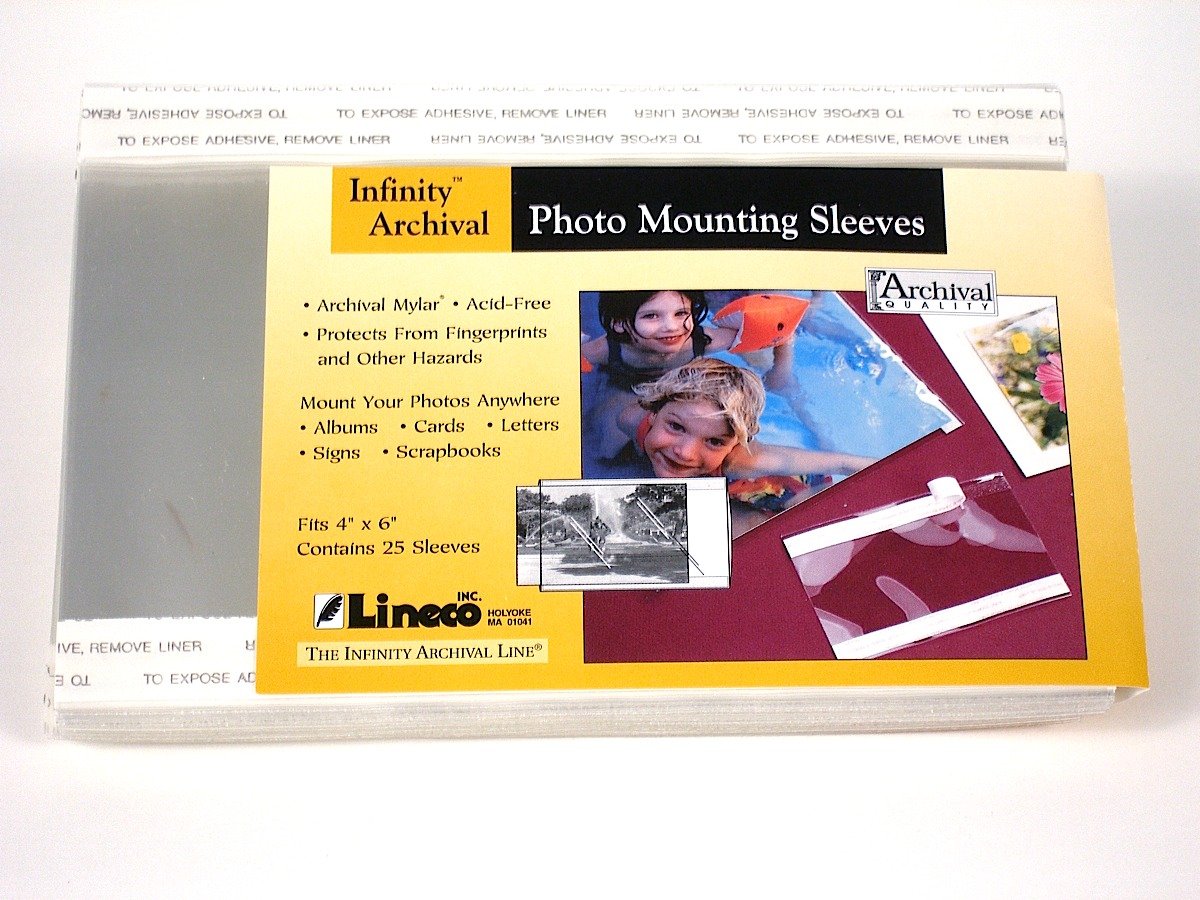 Lineco - Photo Mounting Sleeves
