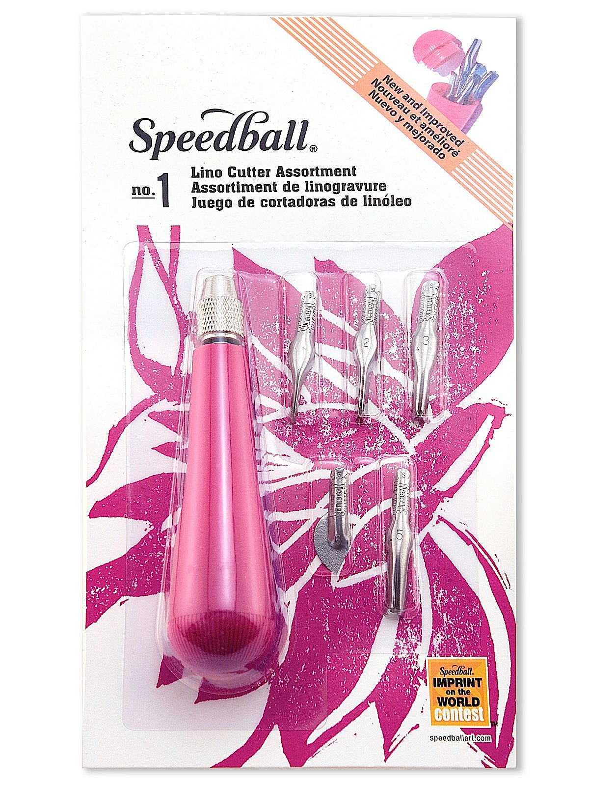 Speedball No. 1 Lino Cutter with Assorted Blades – K. A. Artist Shop