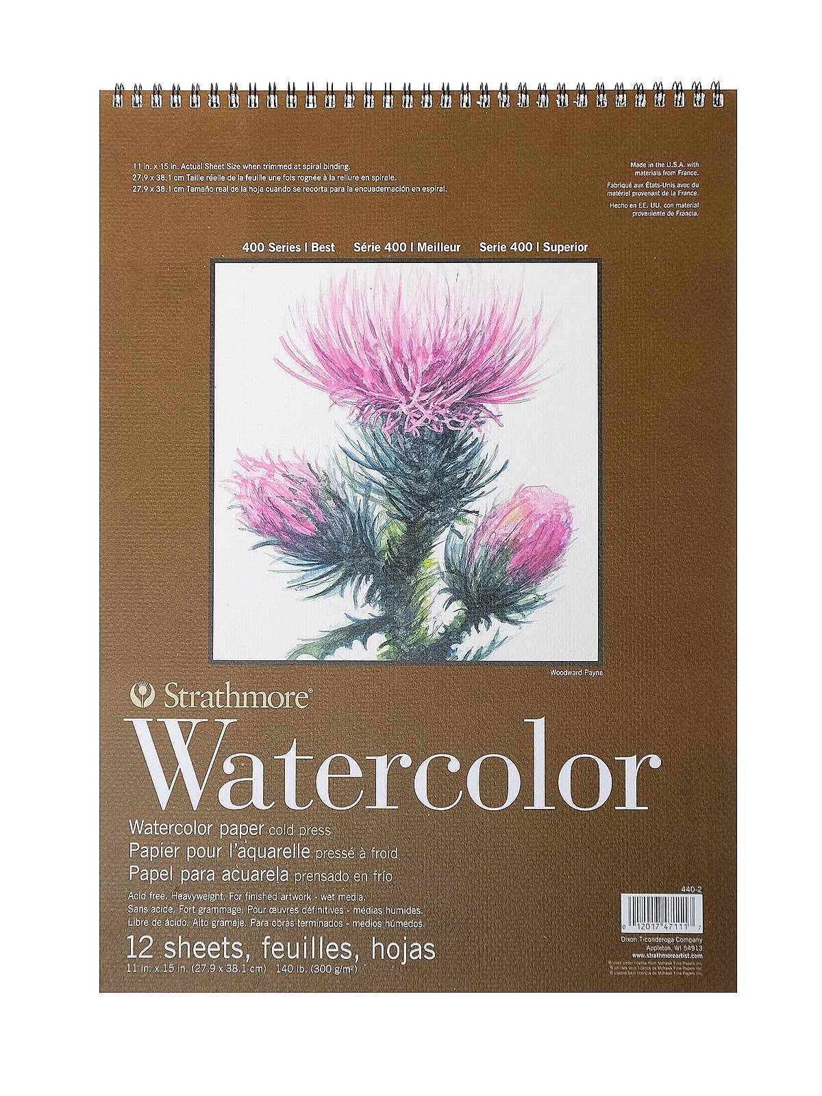 Rob's Art Supply Reviews: Strathmore 400 Series Mixed Media Paper