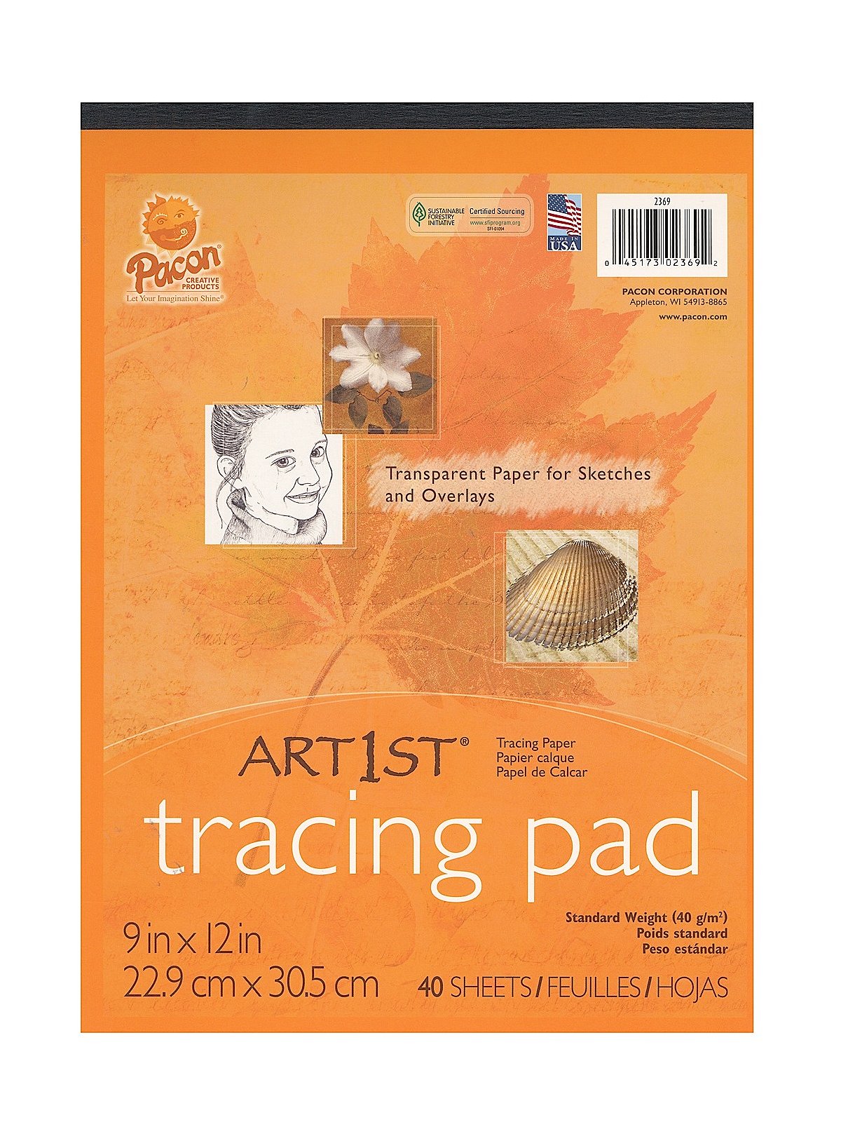 tracing paper and technical pads