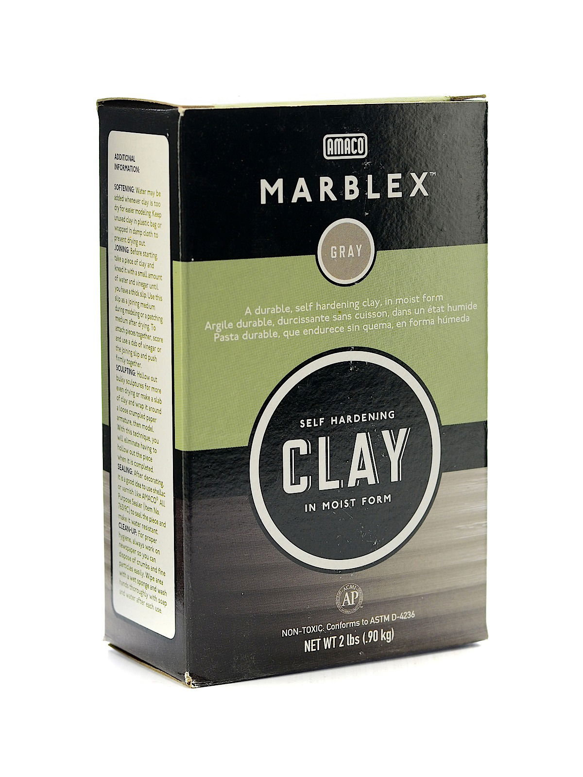 Self best sale hardening clay