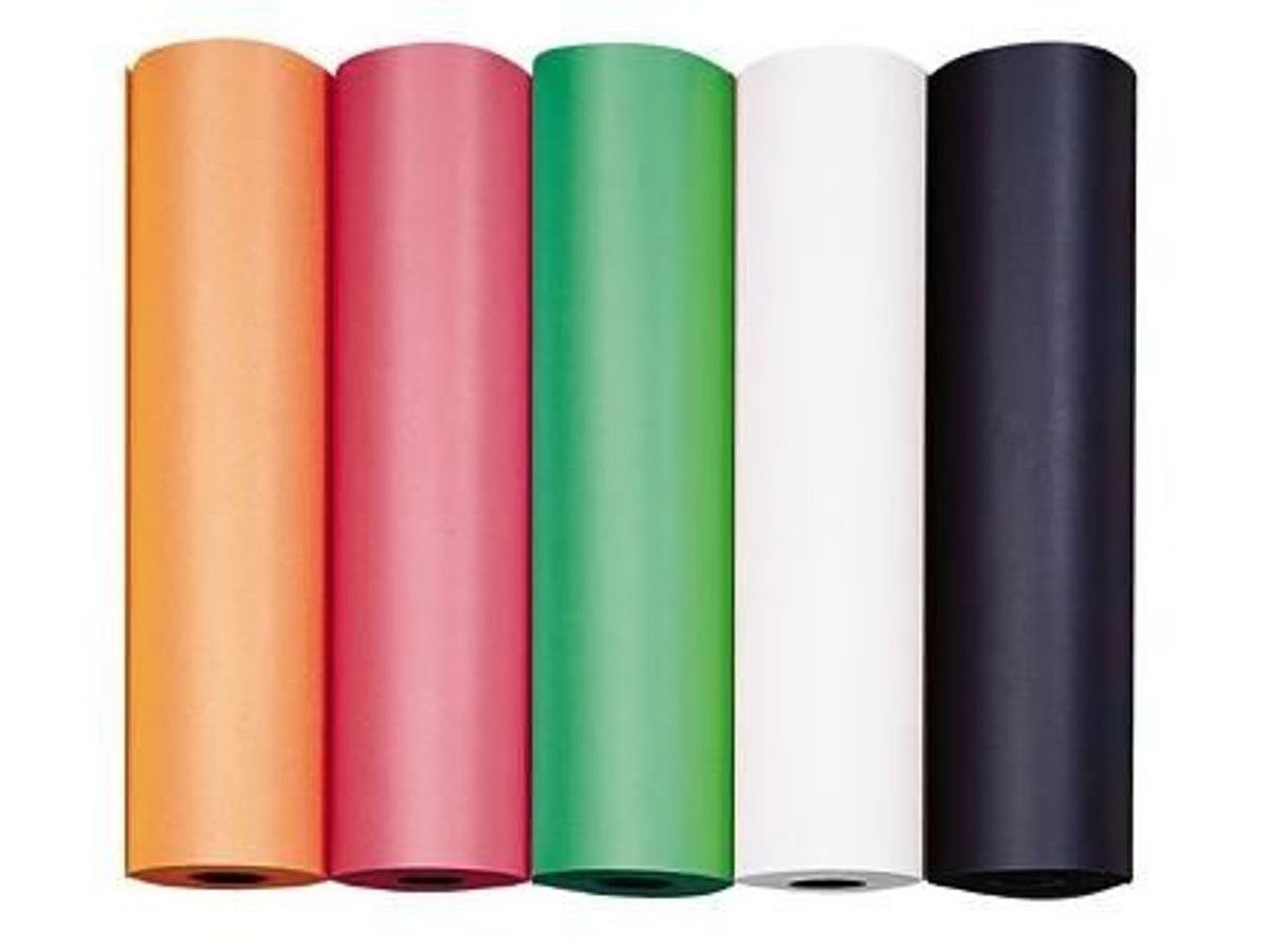 Rainbow Pacon, Lightweight Duo-Finish Art Kraft Paper, 36 by 100', White  (66001)
