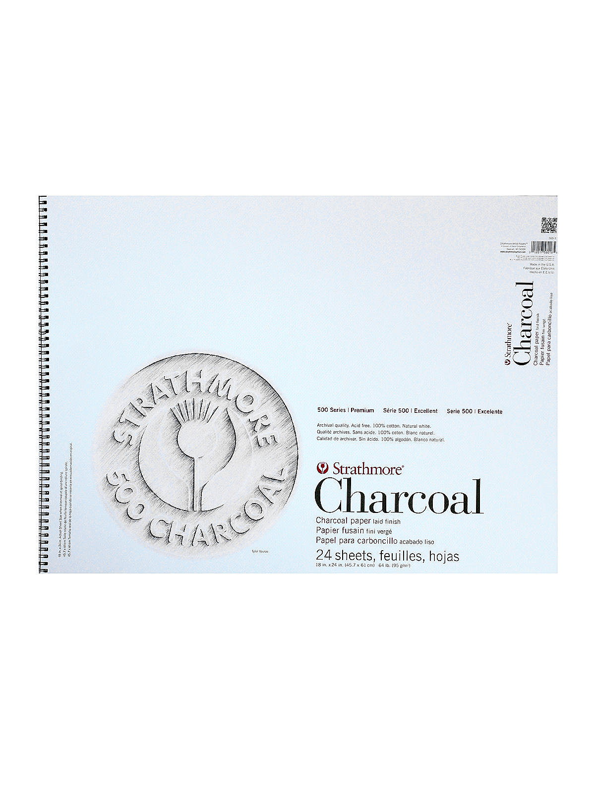 300 Series Charcoal - Strathmore Artist Papers