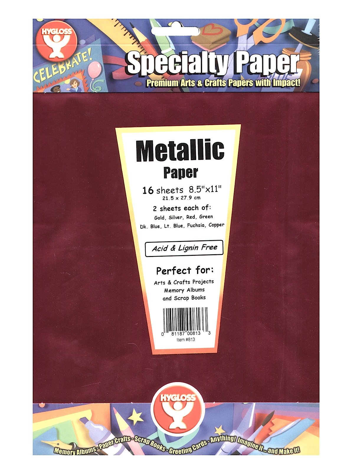 Hygloss - Metallic Foil Paper