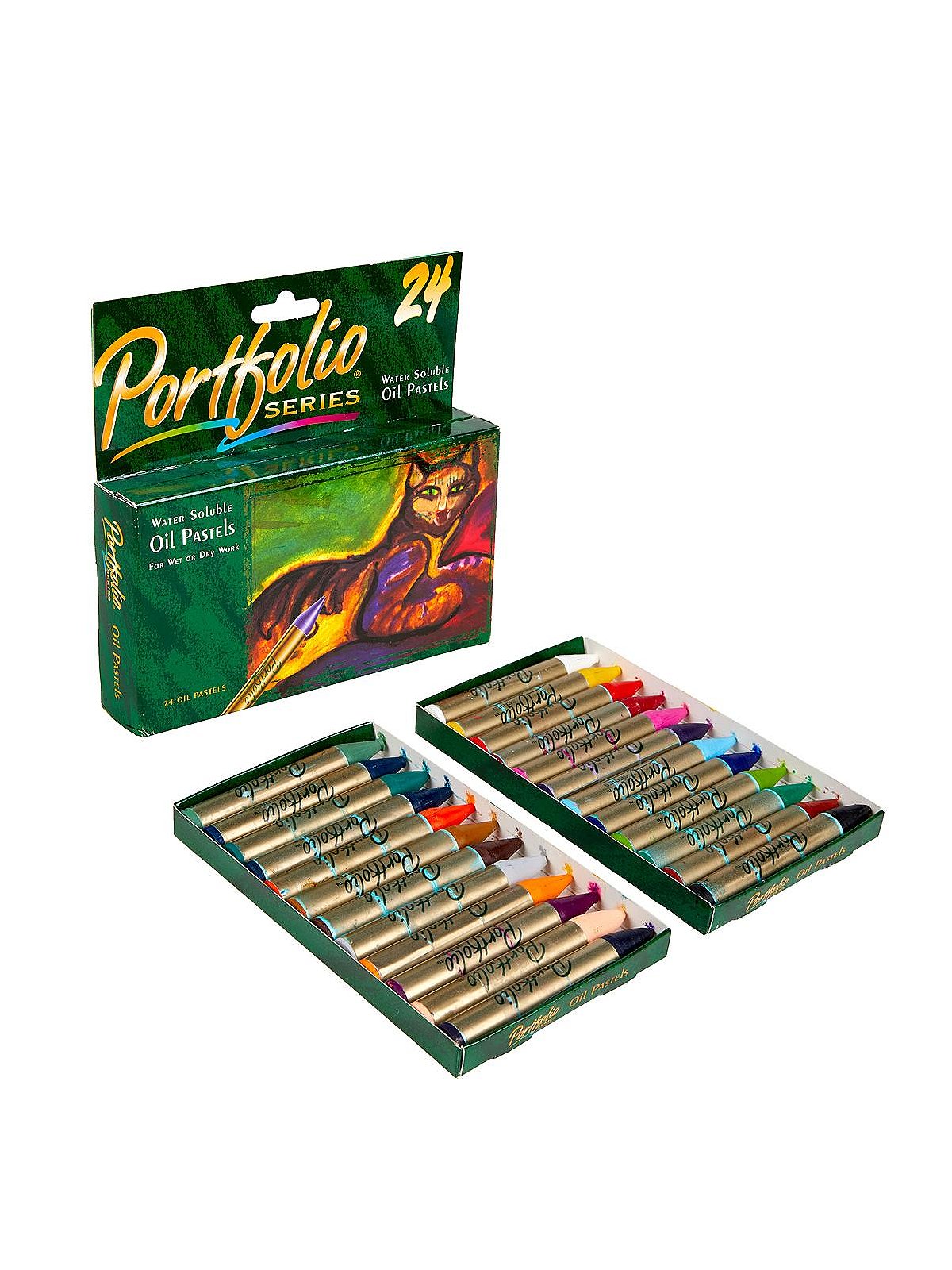 Crayola Oil Pastels : First Impressions from drawing a colorful