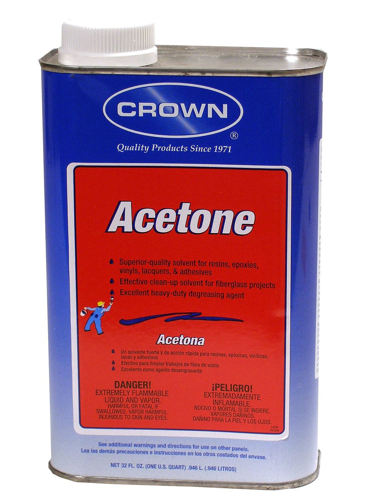 ACETONE 99.7%, Fast Drying Solvent for Thinner and Cleaner
