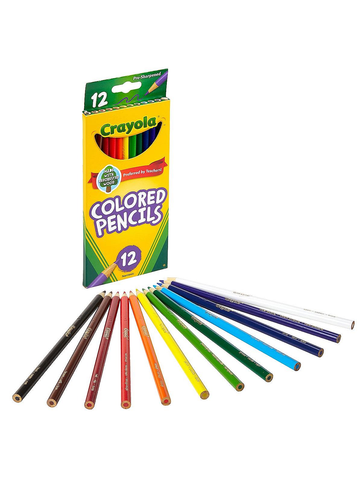 Crayola Metallic Coloured Pencils - 8 Count