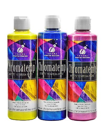 Chroma Inc. - ChromaTemp Pearlescent Tempera Paint