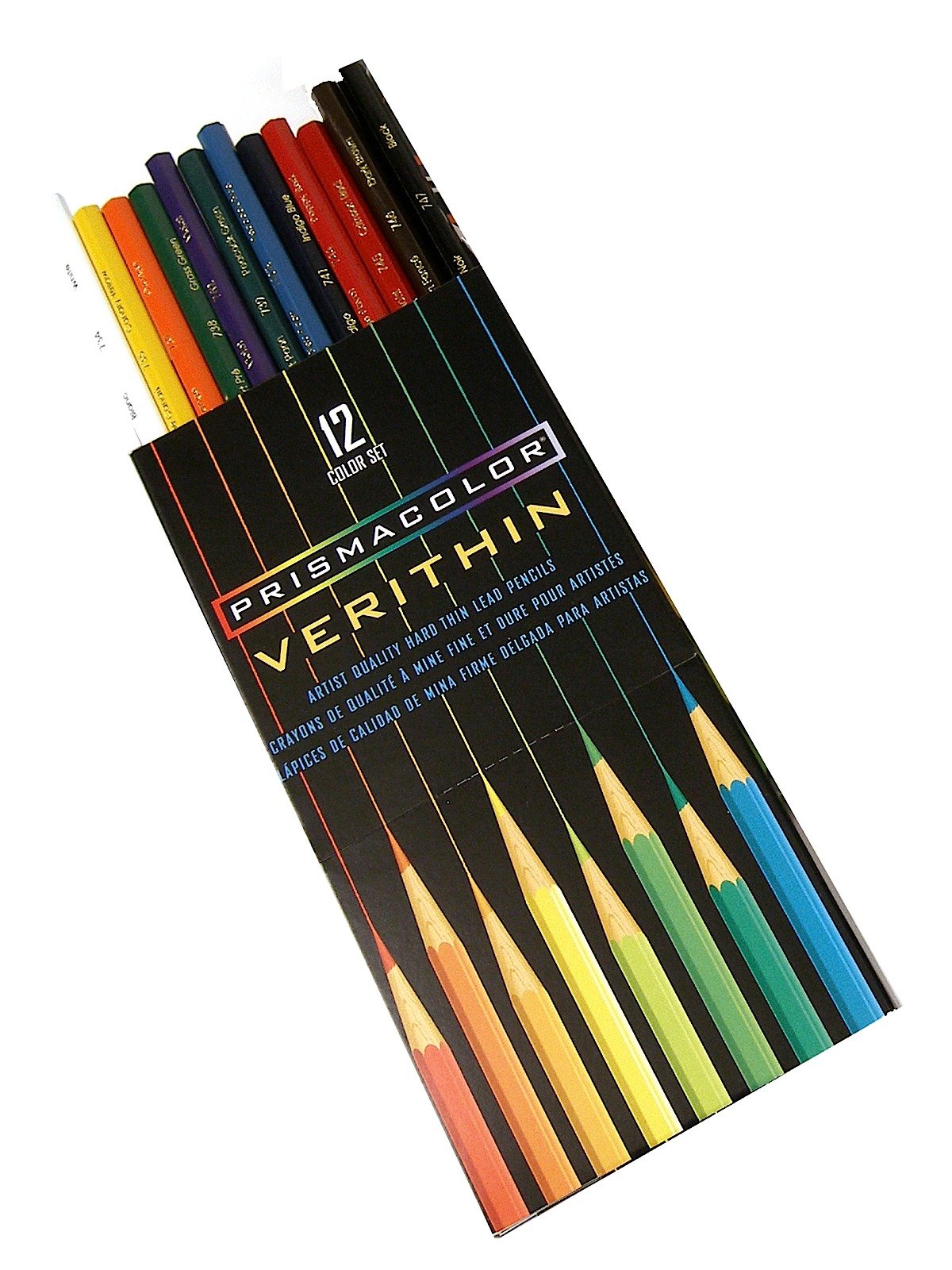 Prismacolor Verithin Premier Pencil 12-Color Set 