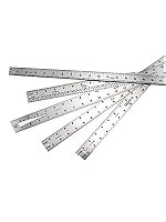 Two-Sided Steel Rulers