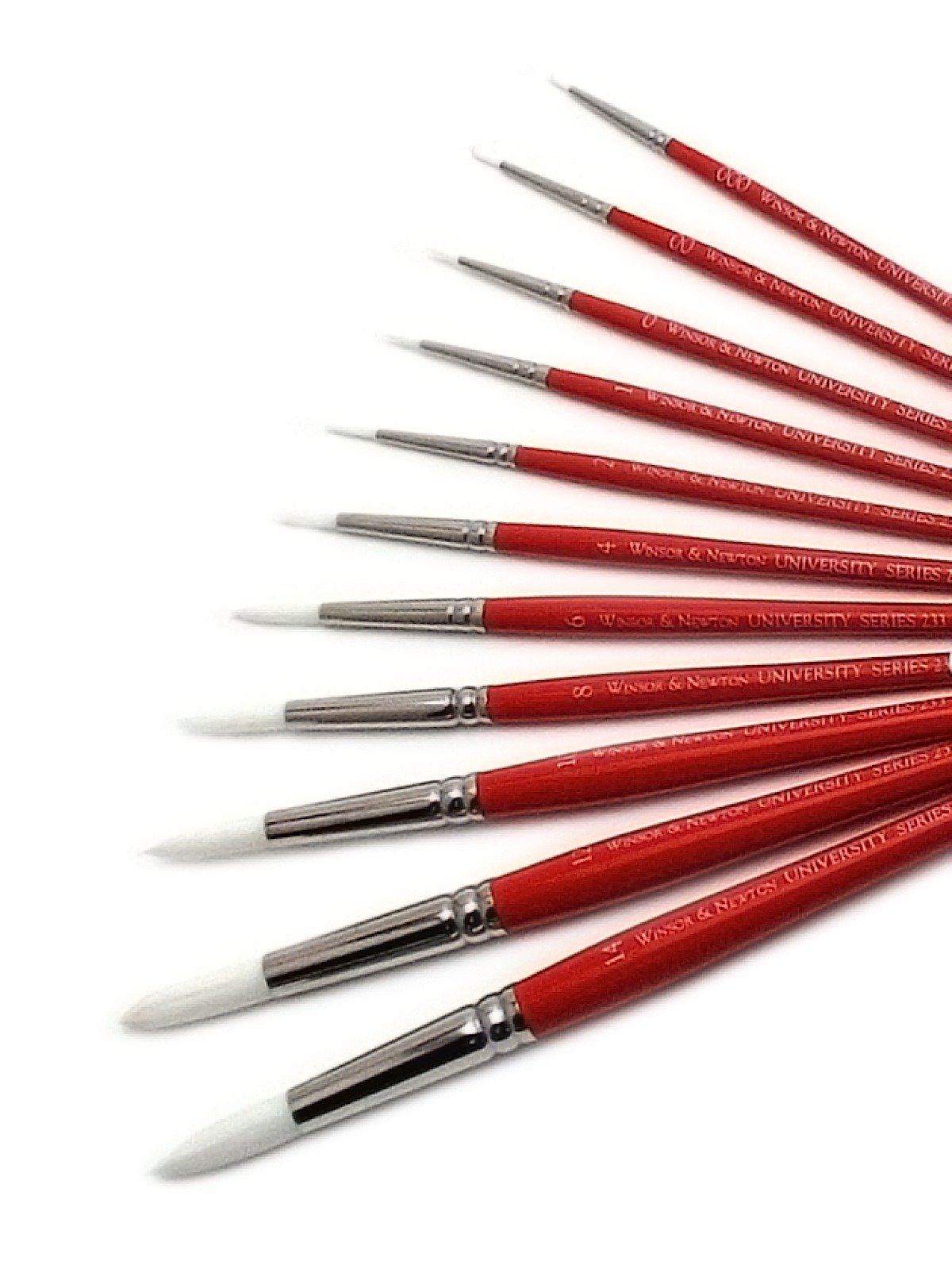 Winsor & Newton - University Series Short Handled Brushes