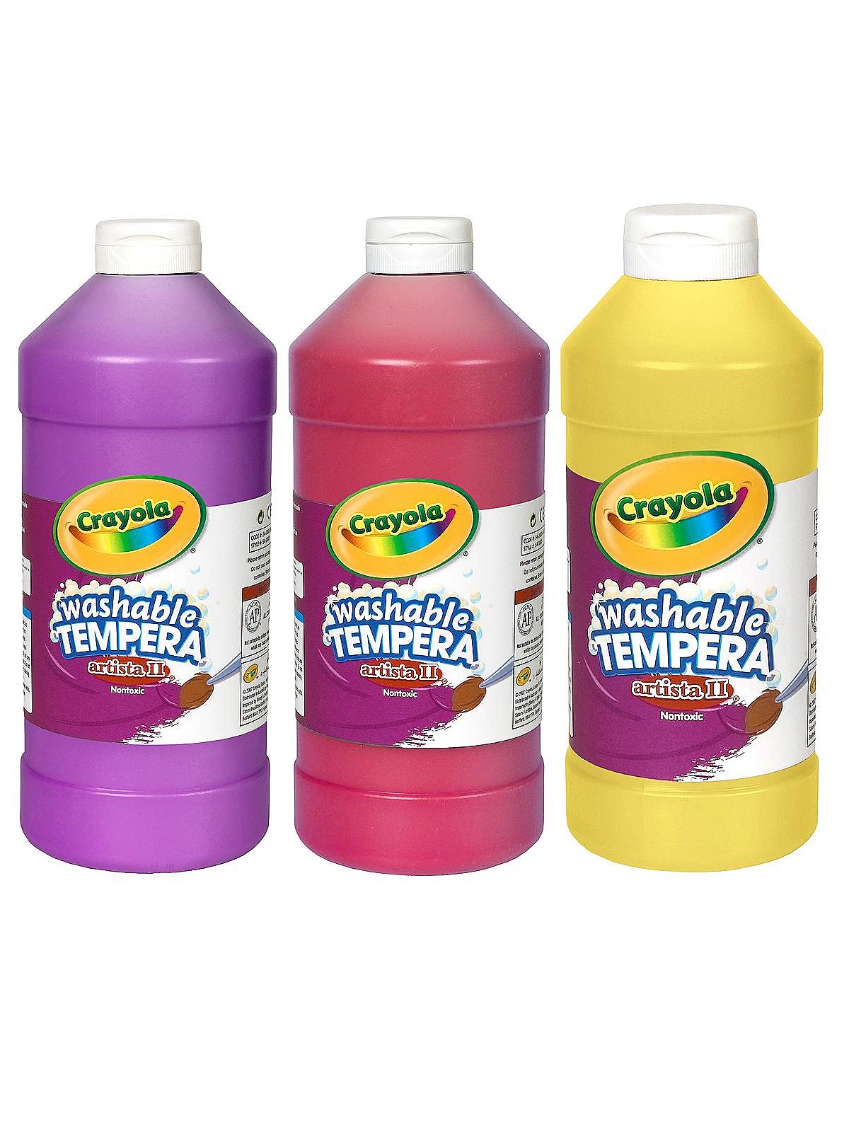 Colorations? White Simply Washable Tempera - 16 oz. 