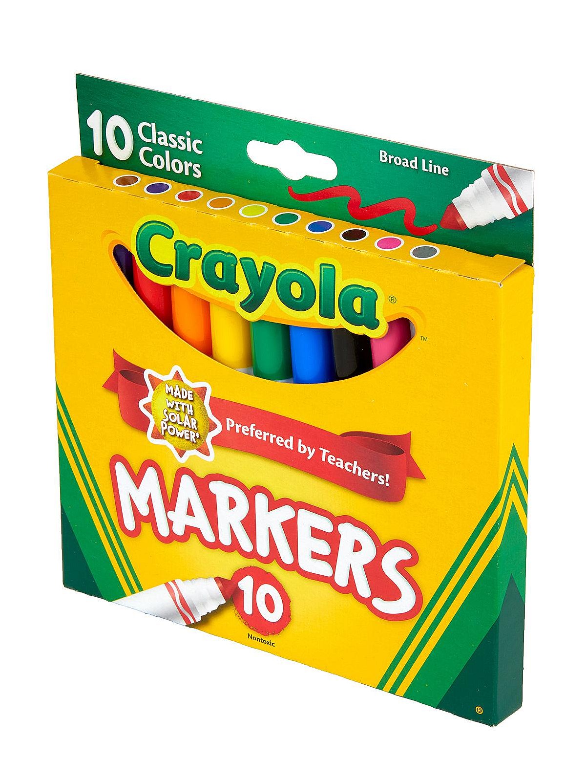 Colored Markers Kids Art Row On Stock Photo 1310377387