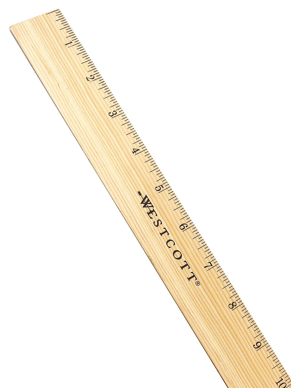Acme United ACM10377 School Ruler Wood 12 in Single, Price/EA