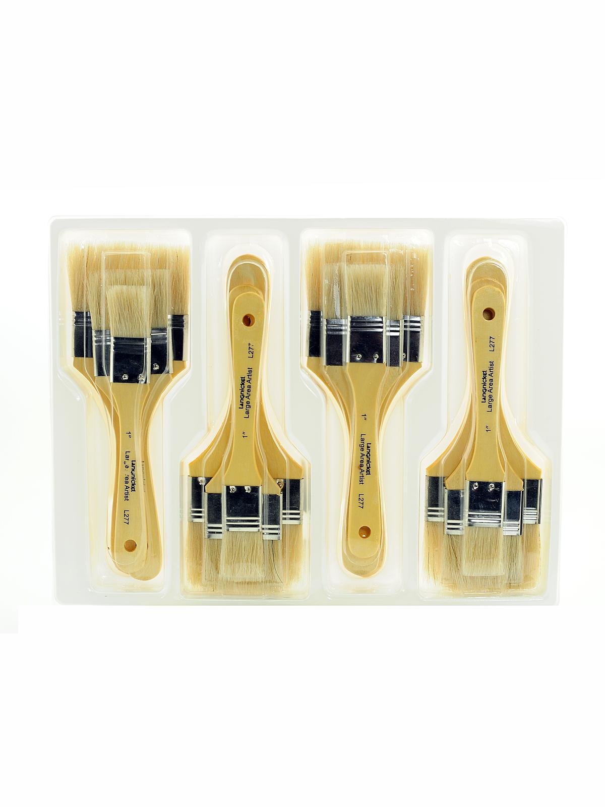 Royal & Langnickel - Bristle Hair Large Area Brushes - Classroom Value Pack