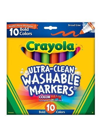 Crayola - Bold Colors Ultra-Clean Washable Markers