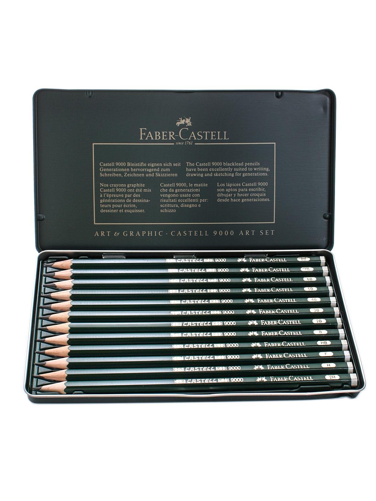Faber-Castell - 9000 Graphite Sketch Pencil Sets