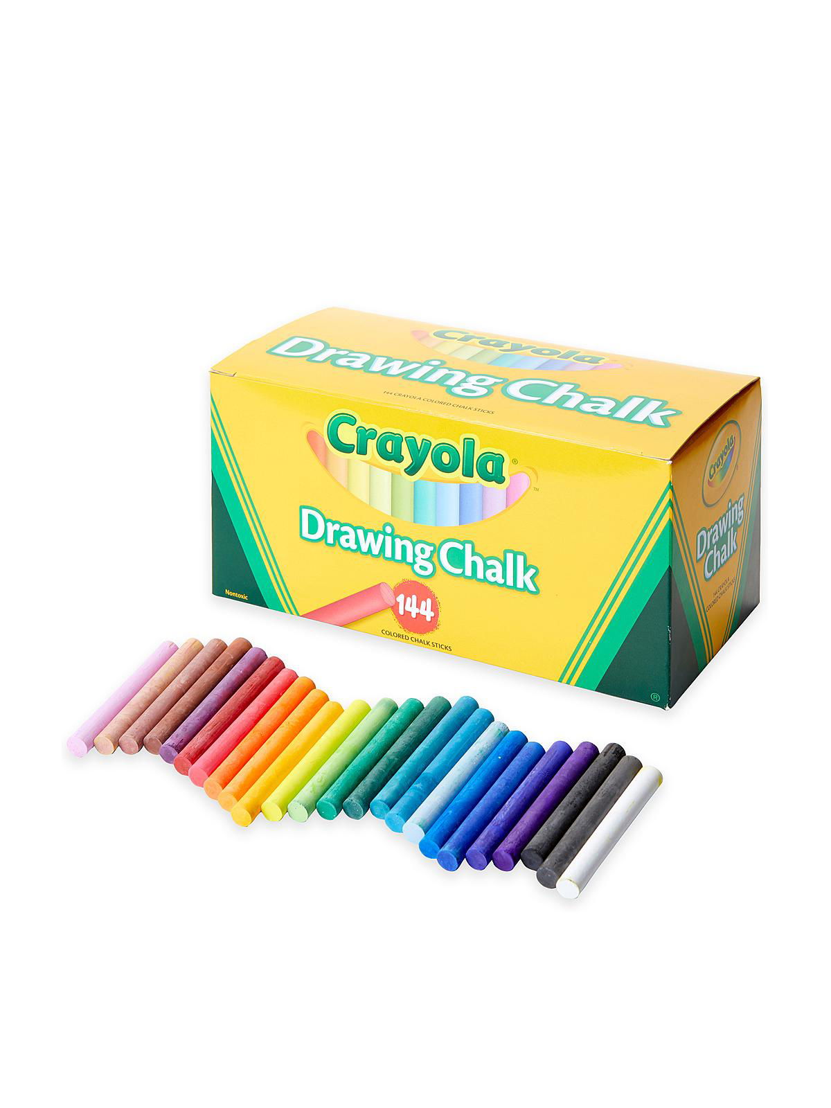 Crayola Assorted Colors Drawing Chalk | MisterArt.com