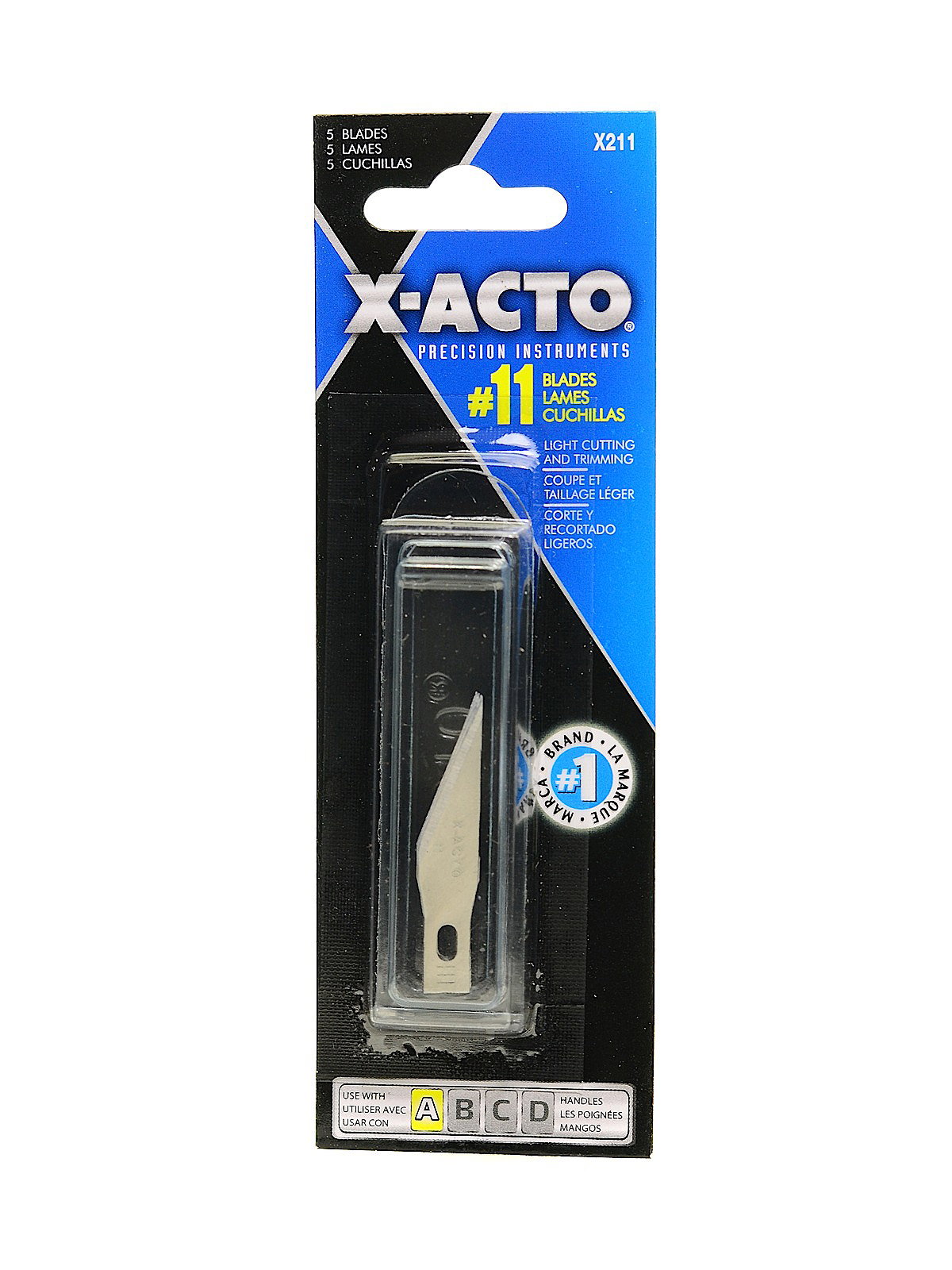 X-ACTO X611 No. 11 Bulk Pack Blades for X-Acto Knives, 100/Box - X611