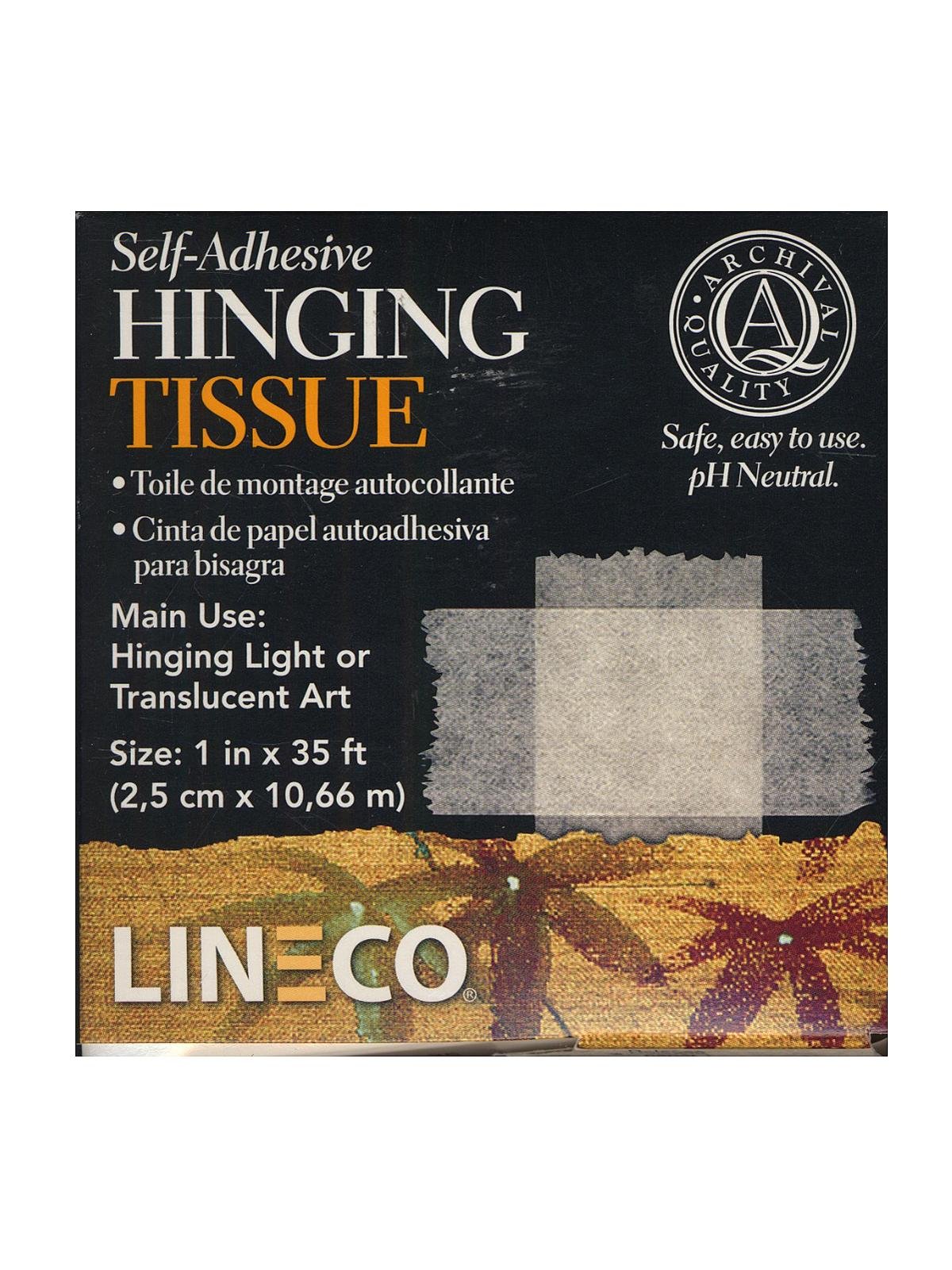 Lineco - Self-Adhesive Hinging Tissue