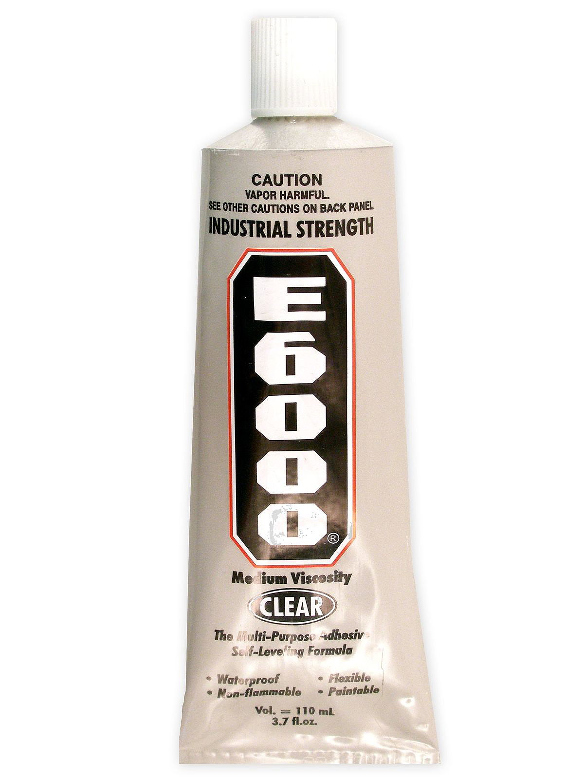 E6000 Eclectic Products 220011 2 Pack 3.7 oz. E-6000 High Viscosity  Multi-Purpose Adhesive, Clear