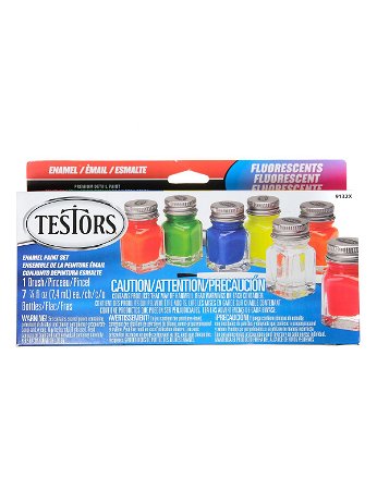 Testors - Ultra Bright Fluorescent Paint Kit