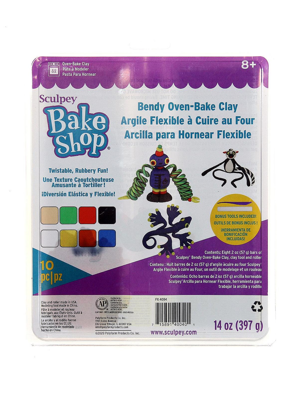 Sculpey Oven-Bake Clay Kit Bake & Bend