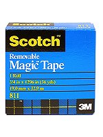 Scotch Magic Tape Removable  811