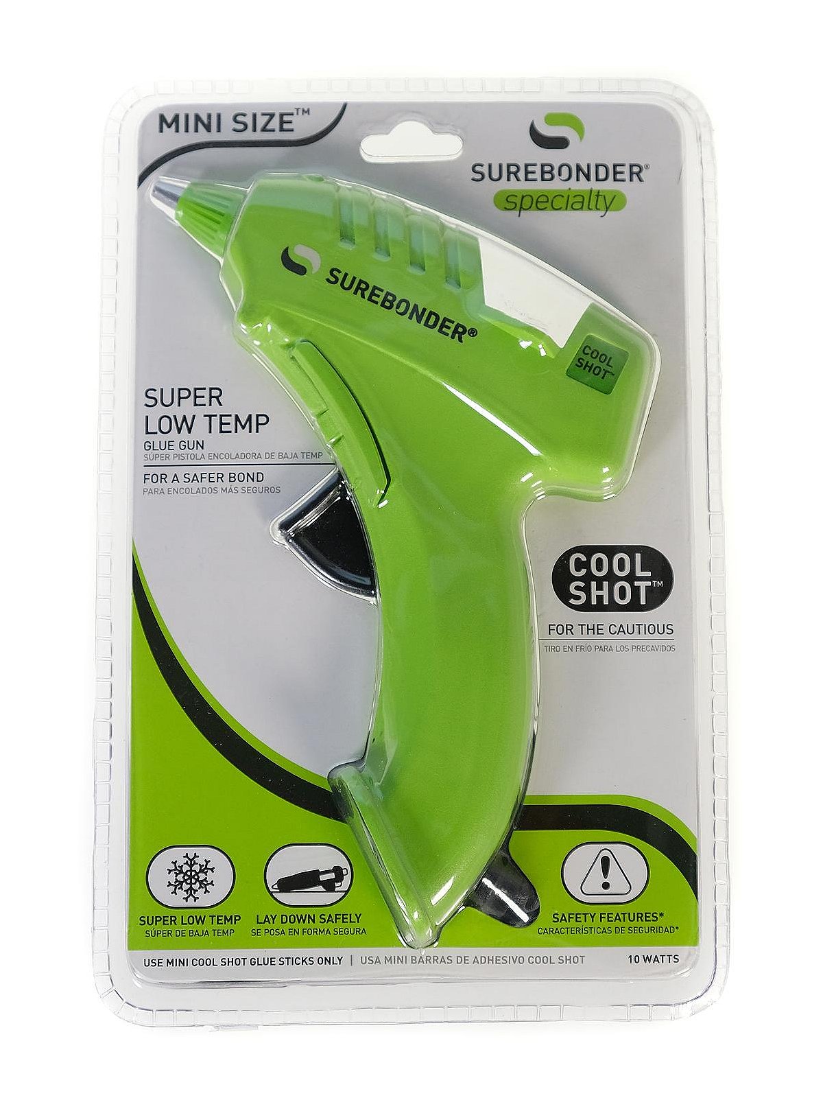 Surebonder® Cool Shot™ Low-Temperature Fused Mini Glue Gun