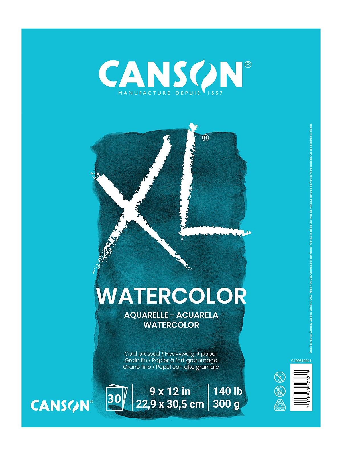 Canson - XL Watercolor Pads