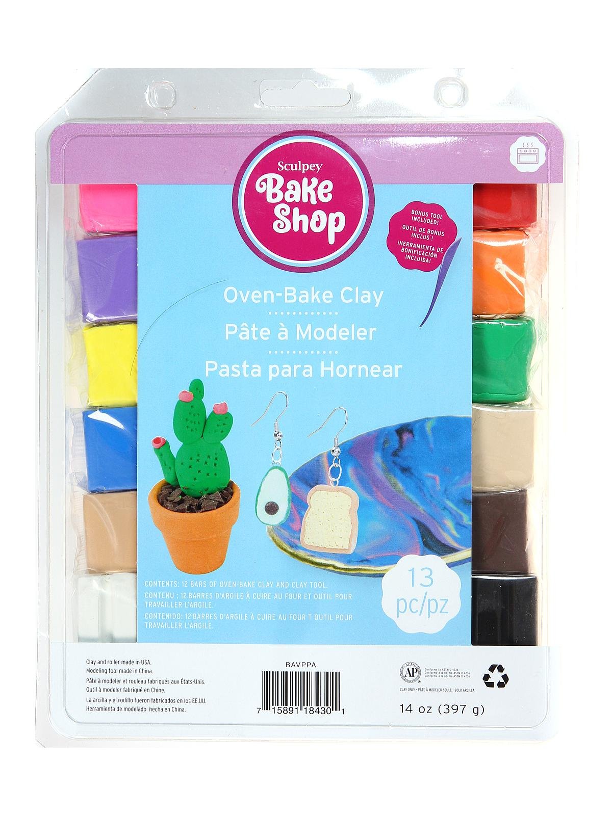 Sculpey Bake Shop Oven-Bake Clay Variety Pack