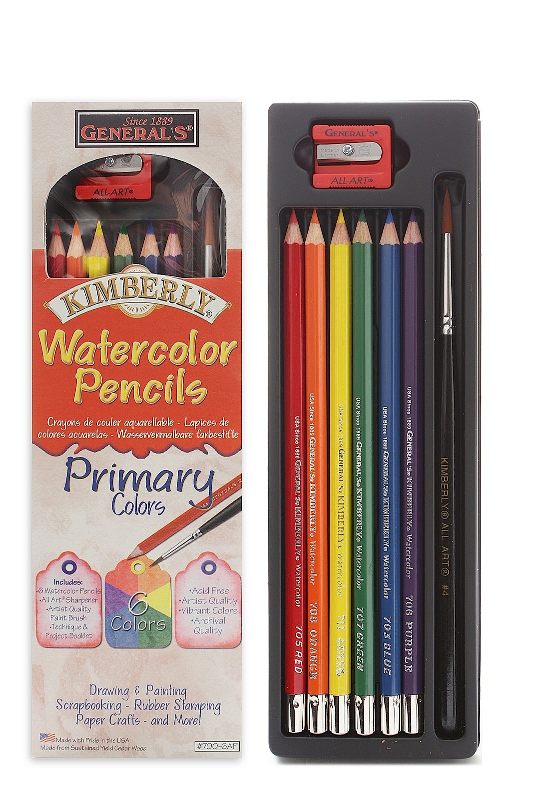 General's Kimberly Drawing Pencil - Drawing Kit, Set of 4 Pencils
