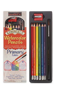 Kimberly Watercolor Pencils - Primary Colors Set