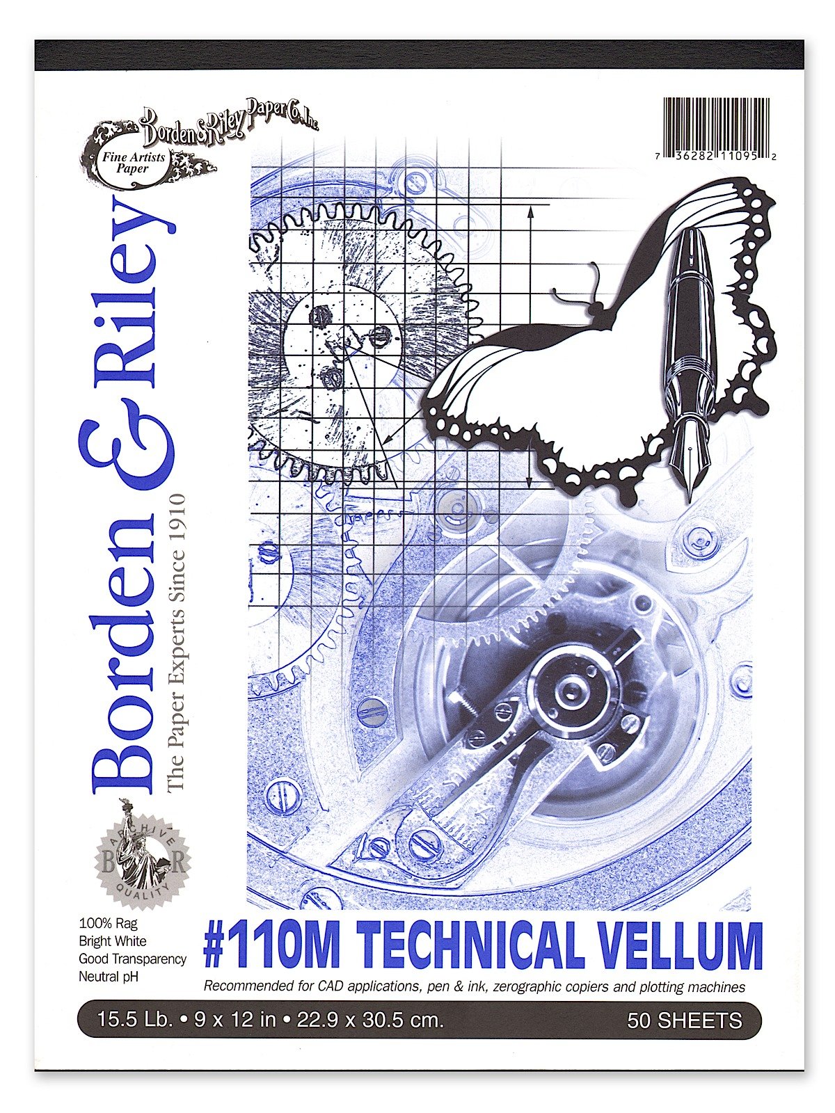 Borden & Riley - #110M Technical Vellum