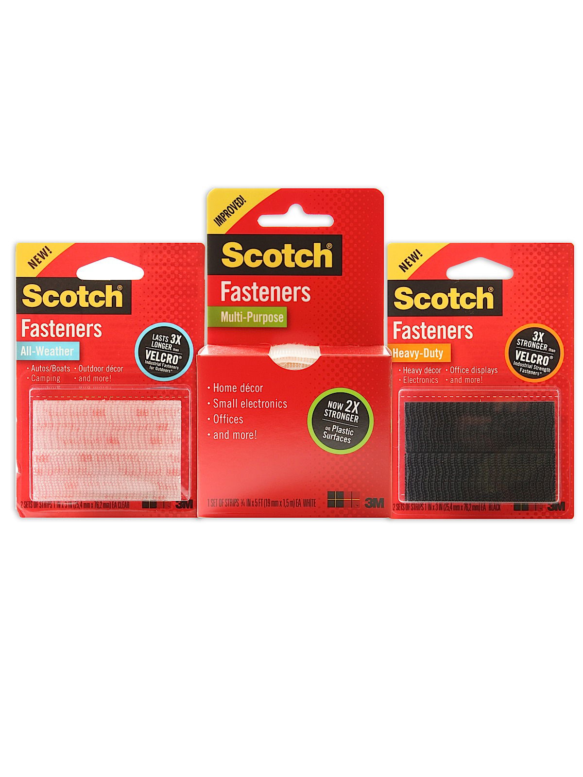 Scotch hook deals and loop fasteners