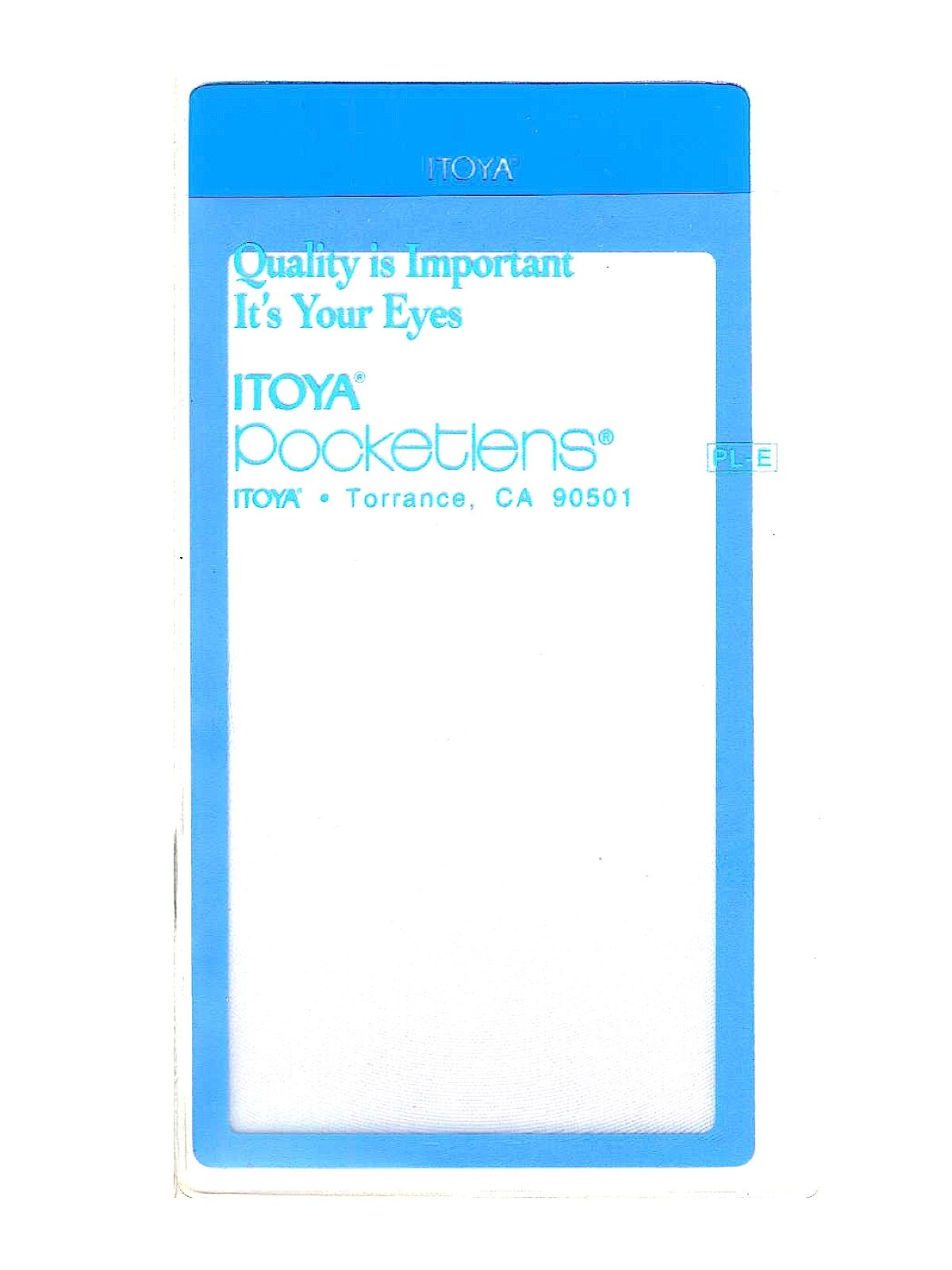 Itoya - Pocketlens Magnifiers