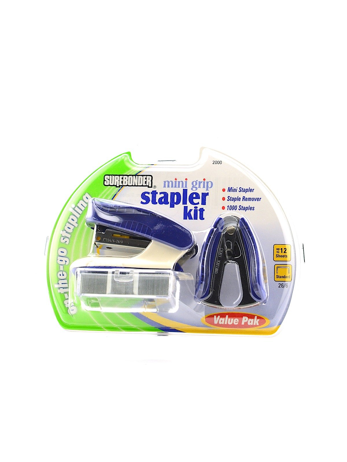 Surebonder - Mini Grip Stapler Value Pack Kit