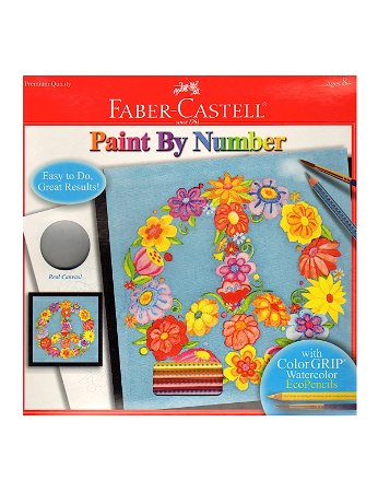 Faber-Castell - Paint by Number with Watercolor Pencils Kits