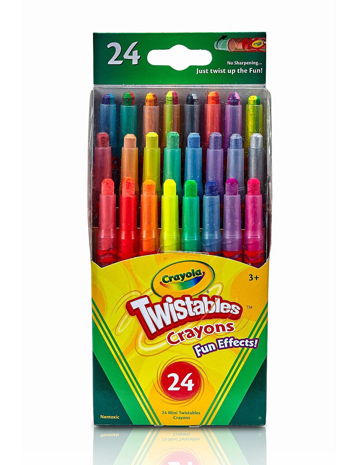 Colorations Regular Crayons - 8 Colors Set of 800 Item #CRRGS