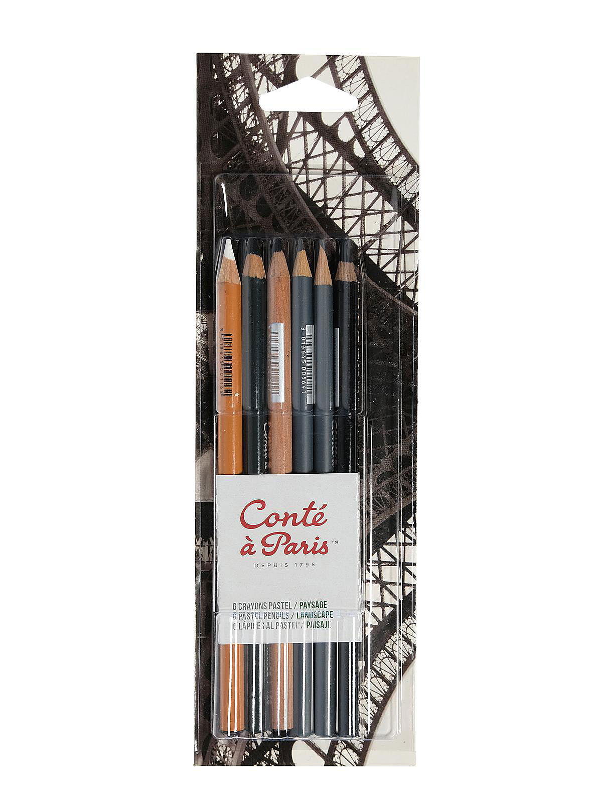 Conte Pastel Pencil Sets - 48 Assorted Colors