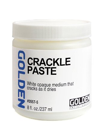 Golden - Crackle Paste Medium