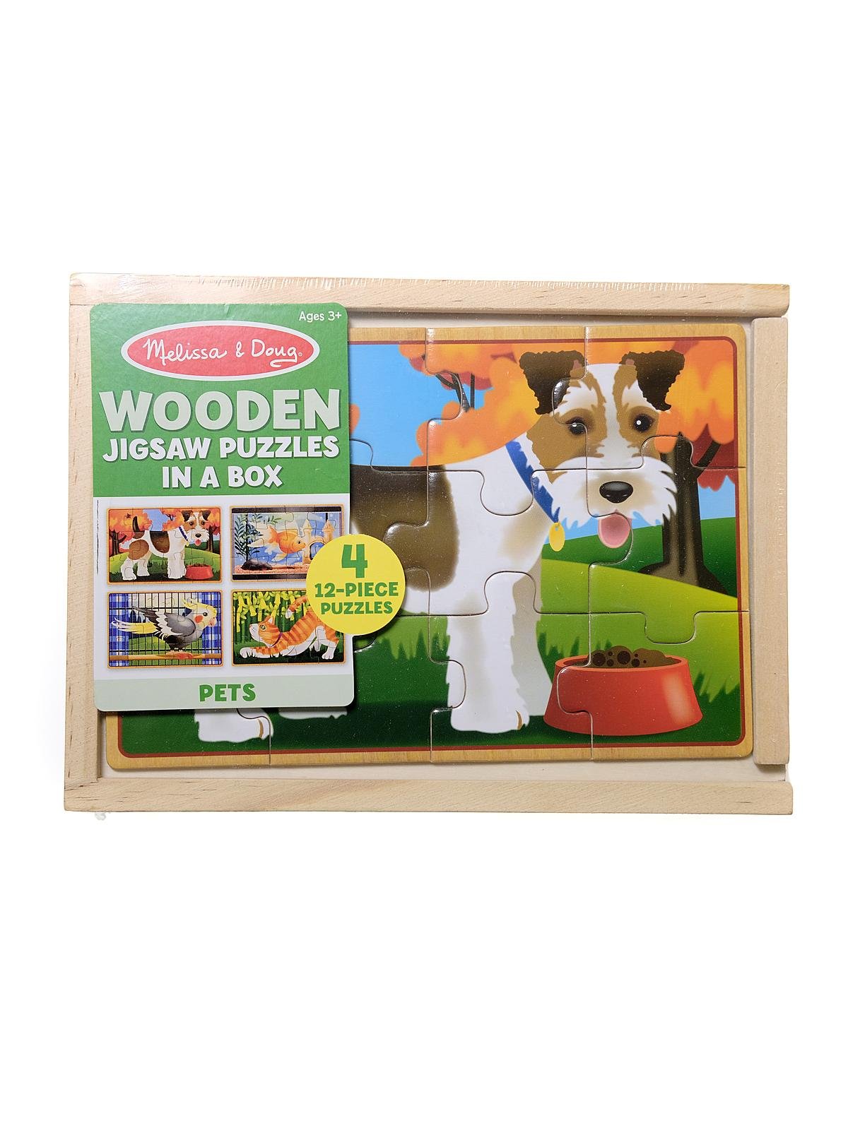 Melissa & Doug - Wooden Puzzles in a Box