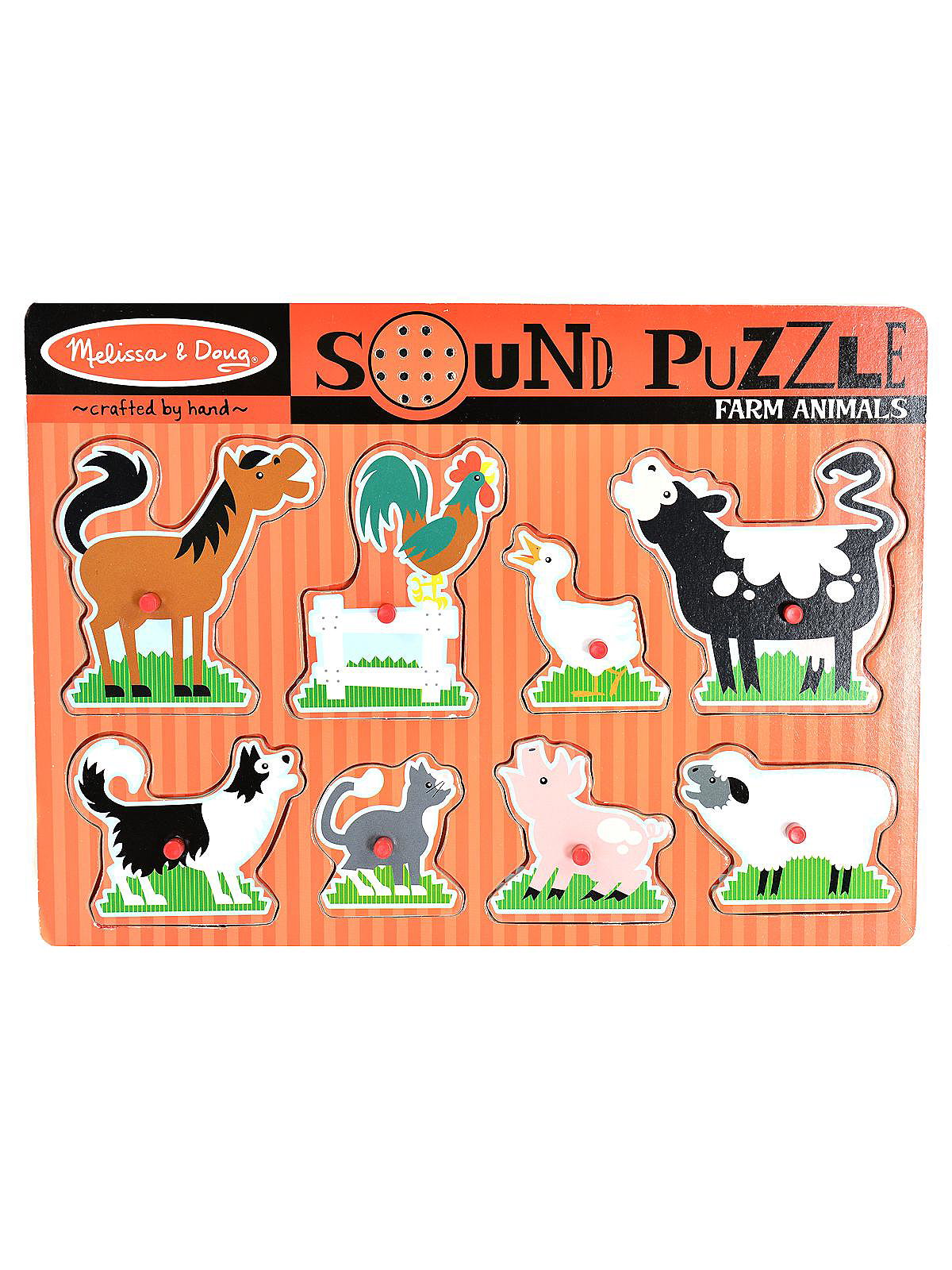 Melissa & Doug Puzzle, Sound, Pets