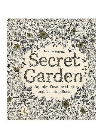 Laurence King - Secret Garden: An Inky Treasure Hunt & Coloring Book