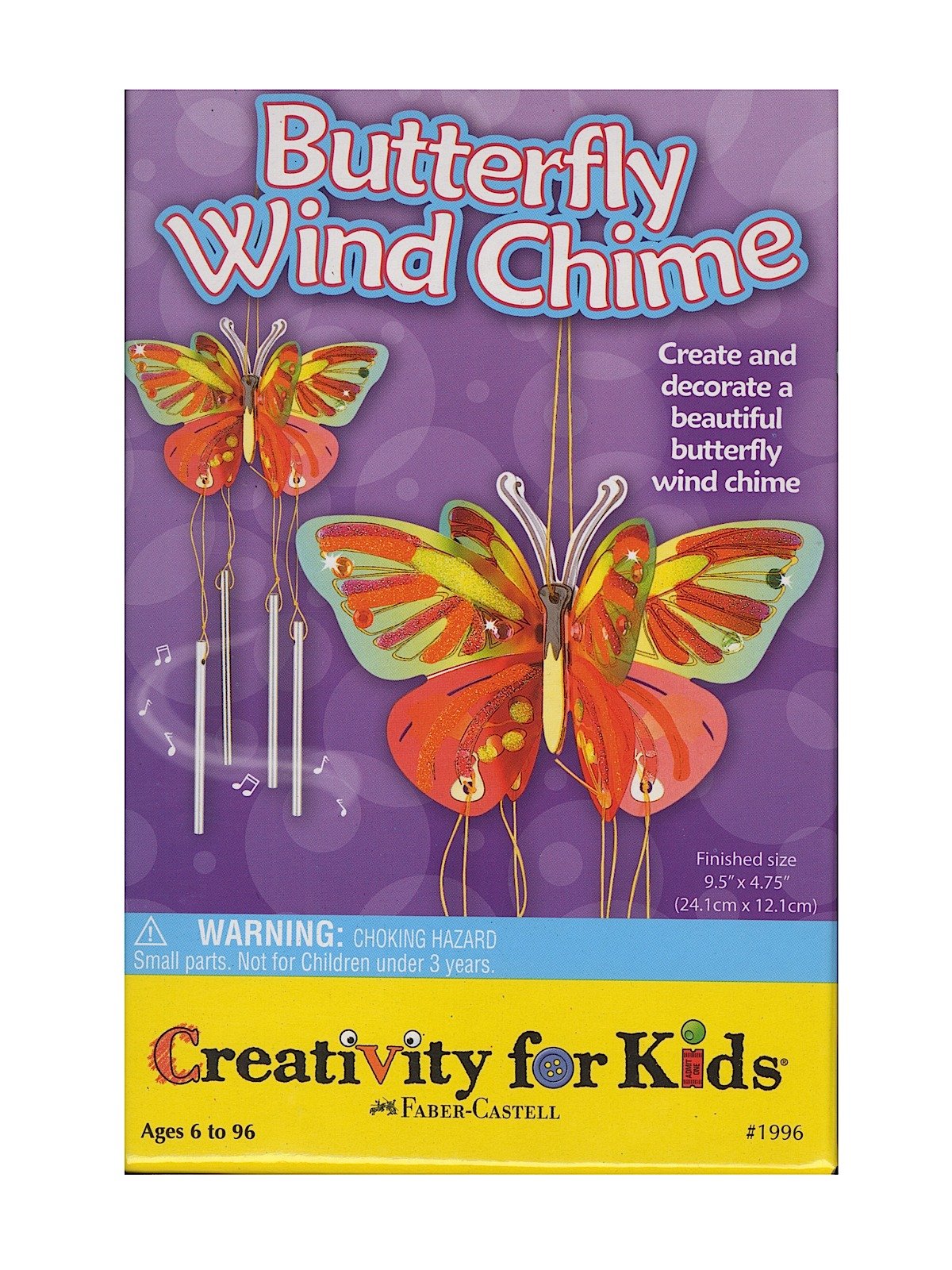 Creativity For Kids - Butterfly Wind Chime Mini Kit