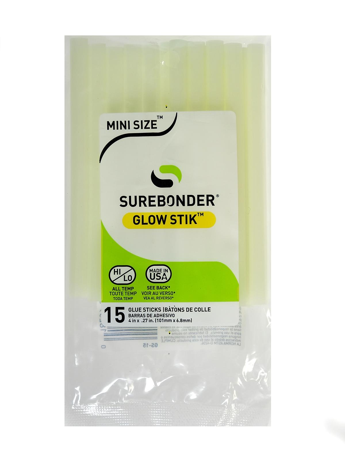 Surebonder - GlowStik Glow-in-the-Dark Mini Glue Sticks