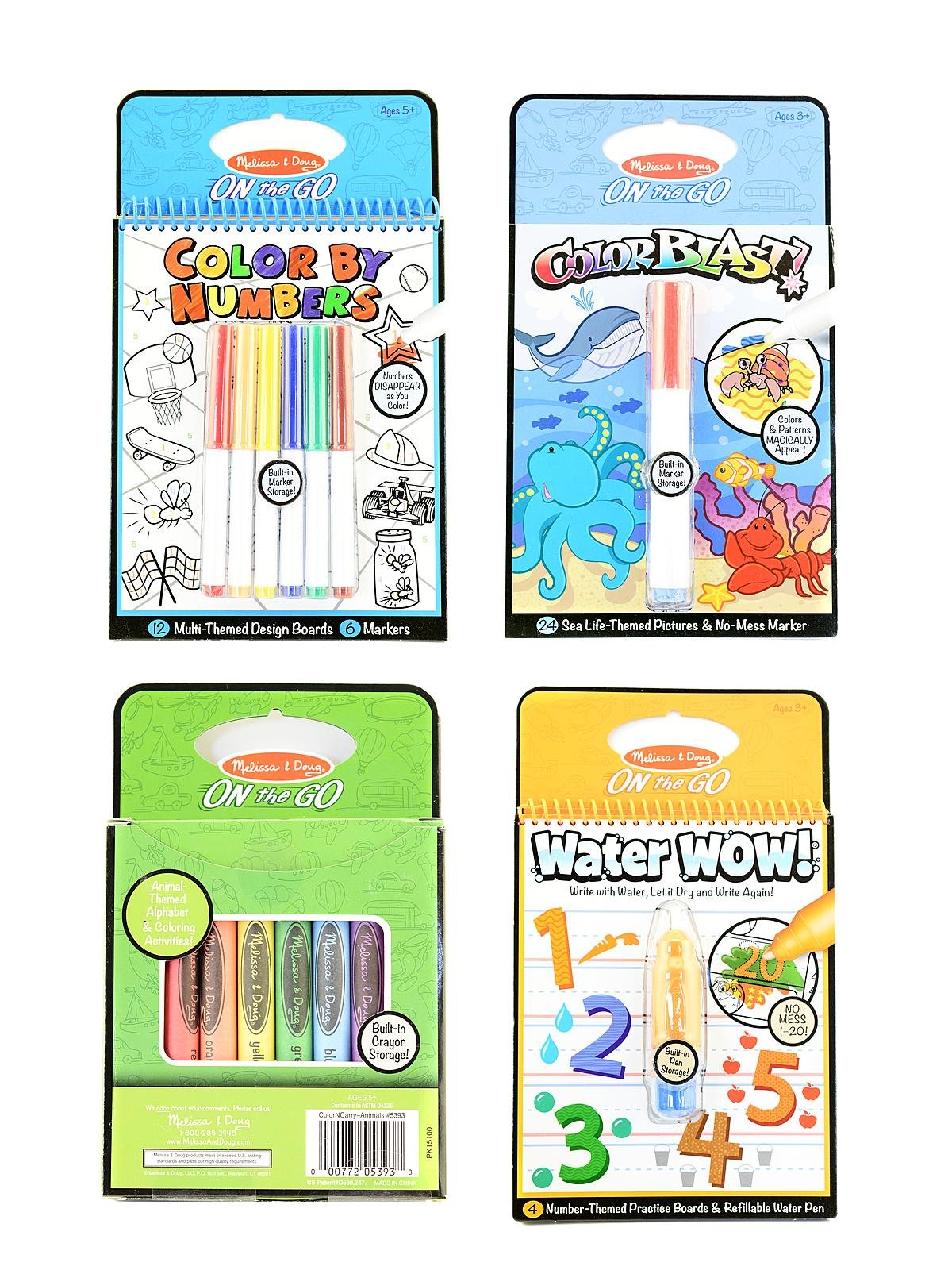 Melissa And Doug On The Go Fairies Color Blast With Marker Set NEW Craft Set 